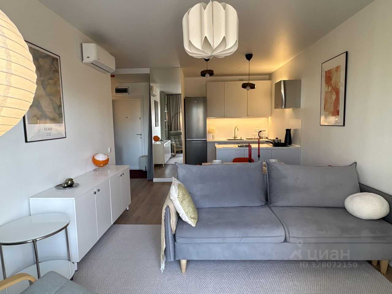 1-комнатная квартира, 41,2 м² — фотография 3