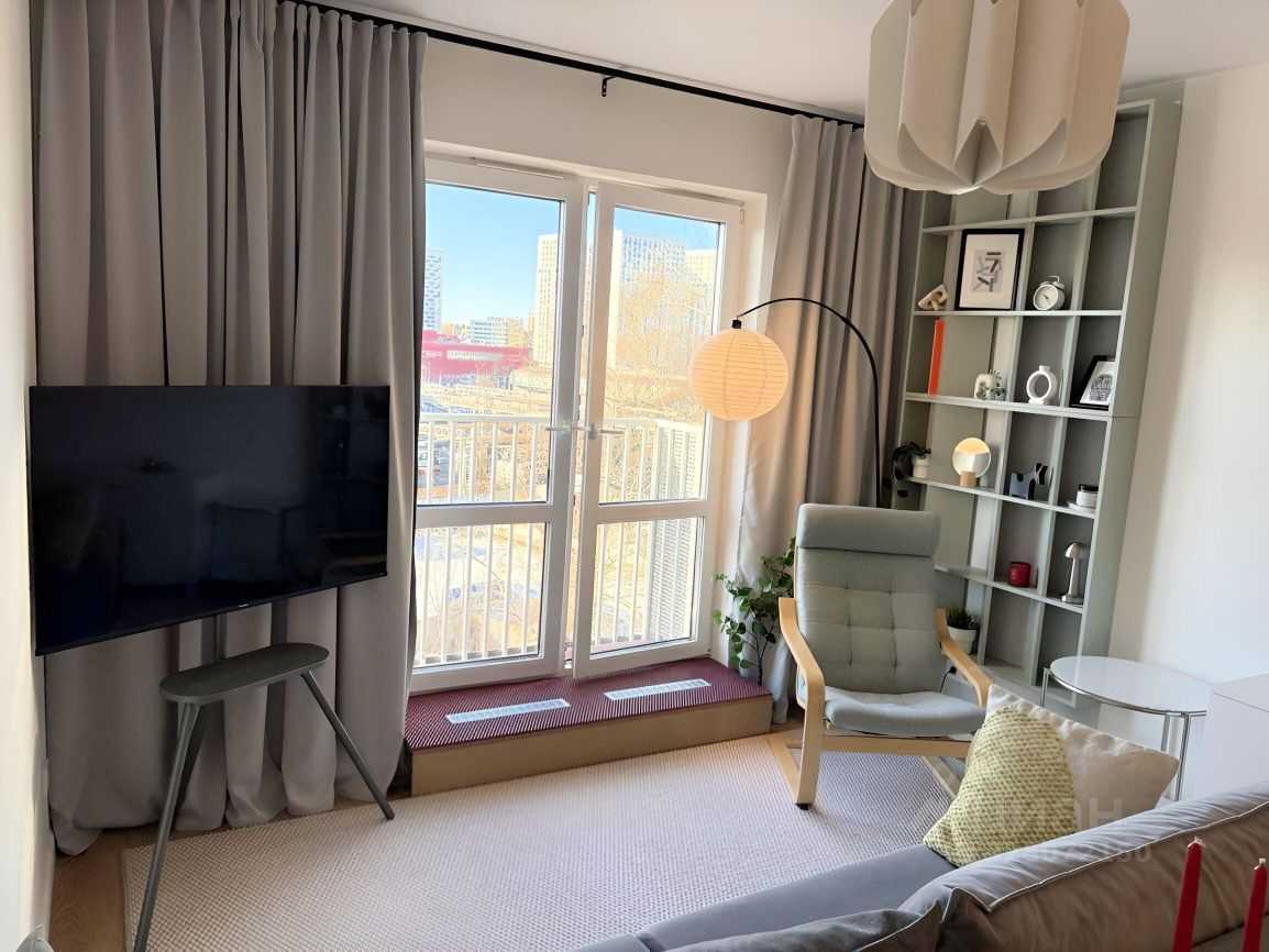 1-комнатная квартира, 41,2 м²