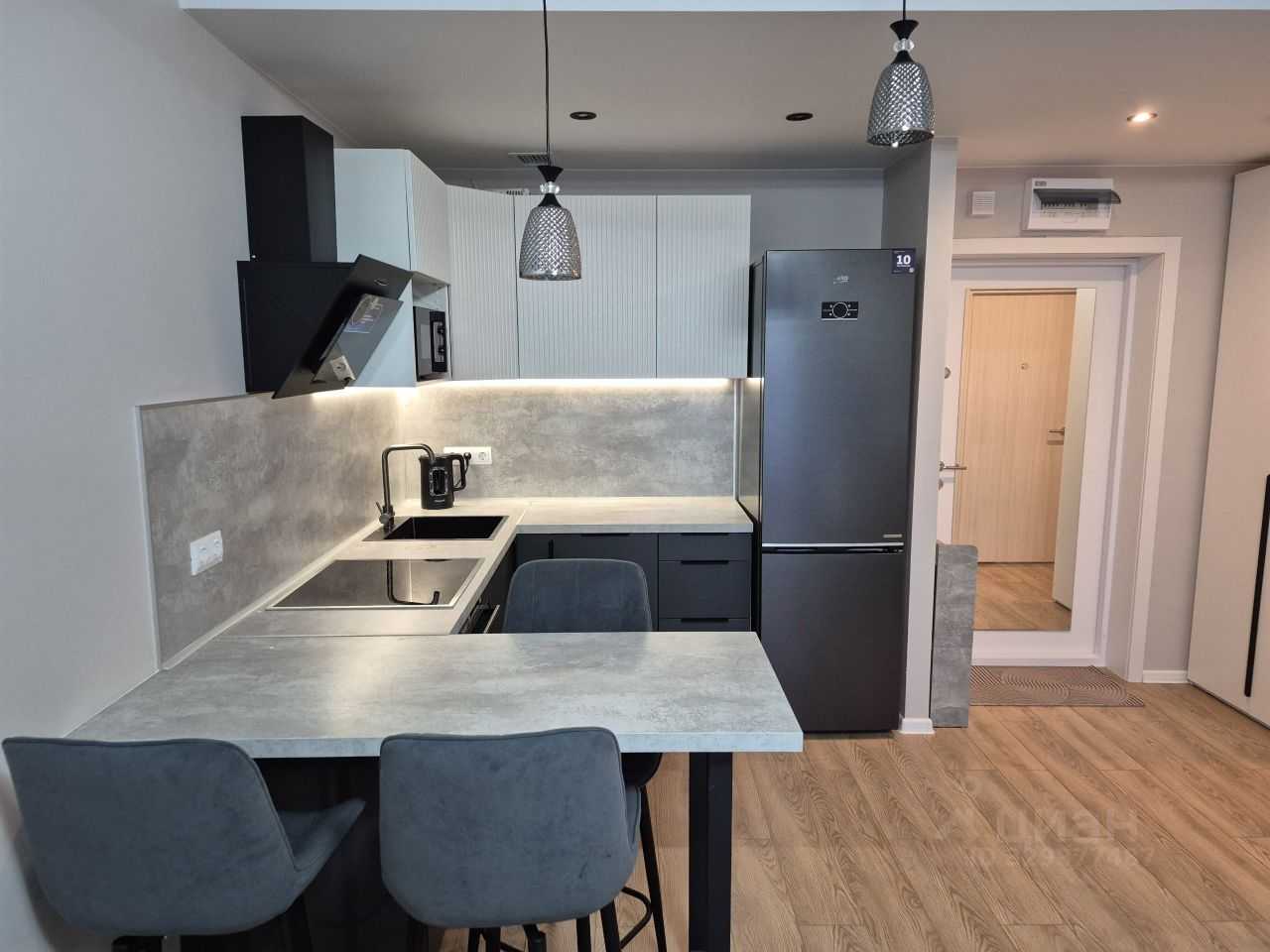 1-комнатная квартира, 39,1 м²