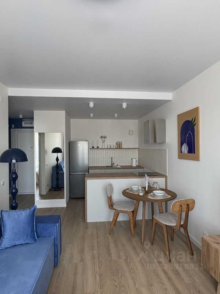 1-комнатная квартира, 35,5 м²