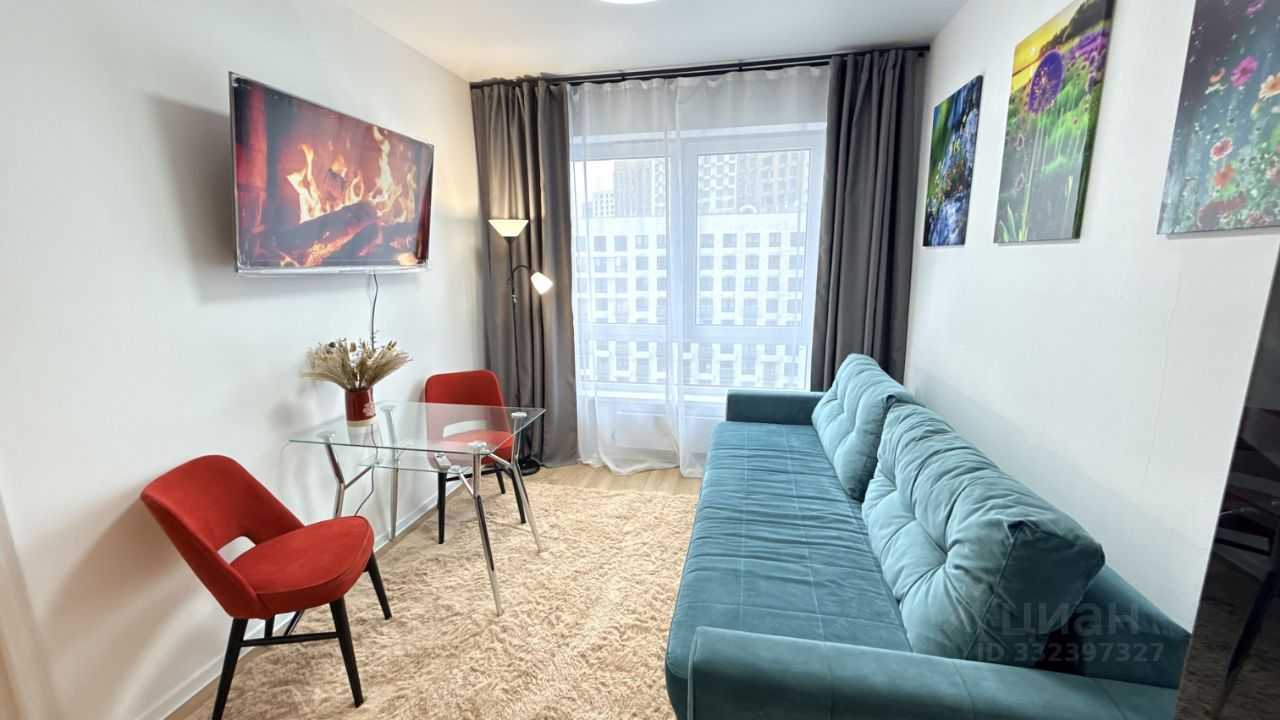 1-комнатная квартира, 32 м² — фотография 2