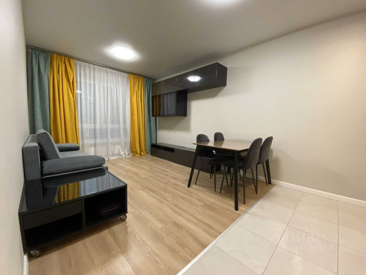 3-комнатная квартира, 65 м²