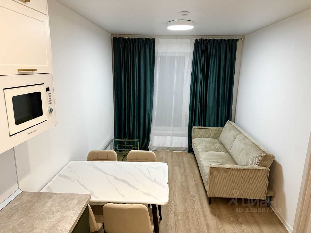 1-комнатная квартира, 32 м² — фотография 2