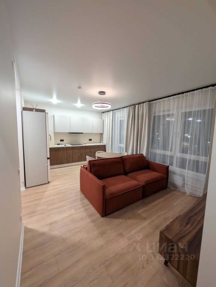 2-комнатная квартира, 54 м² — фотография 3