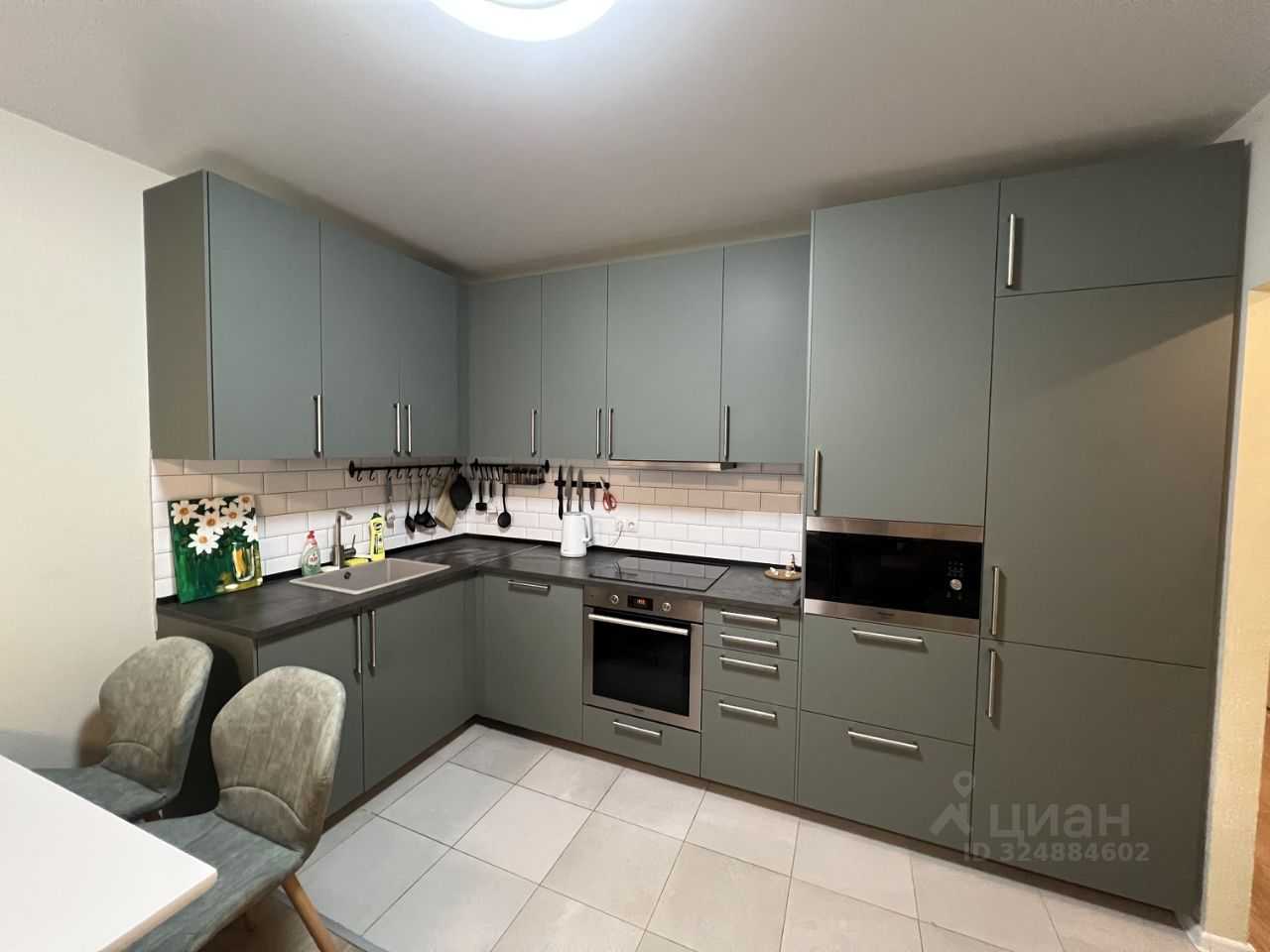3-комнатная квартира, 87,5 м²
