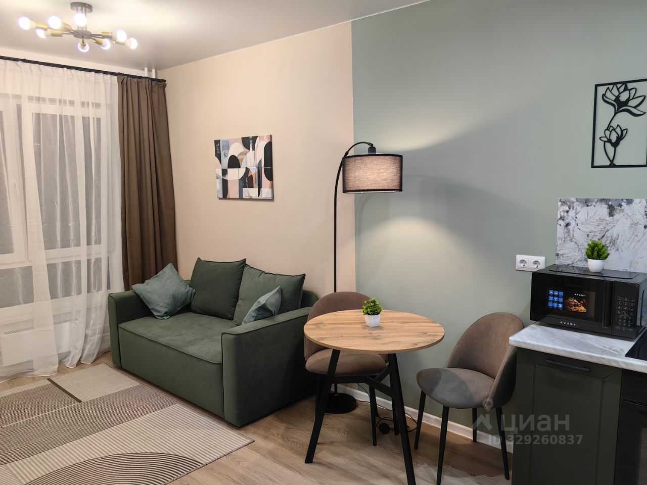 1-комнатная квартира, 32 м²