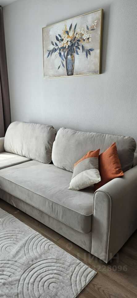 1-комнатная квартира, 43 м² — фотография 2