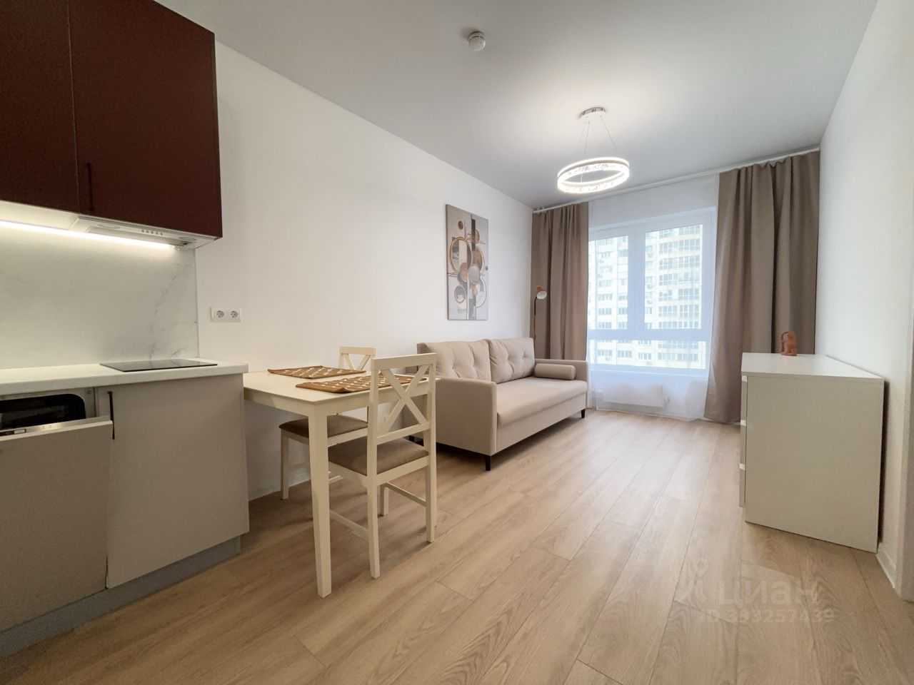 1-комнатная квартира, 32,1 м² — фотография 2