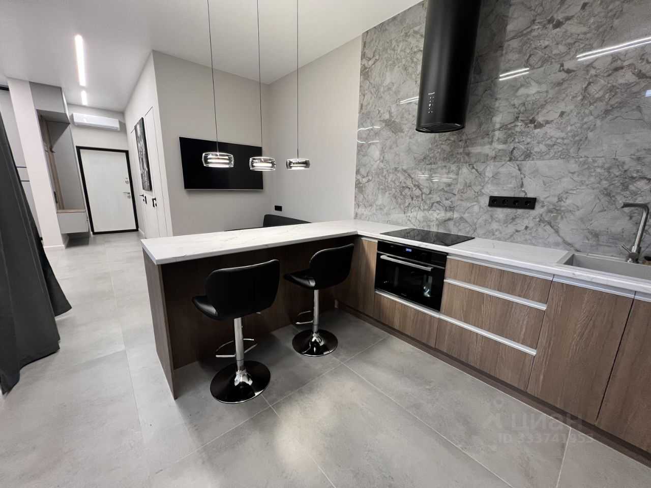 1-комнатная квартира, 38 м²
