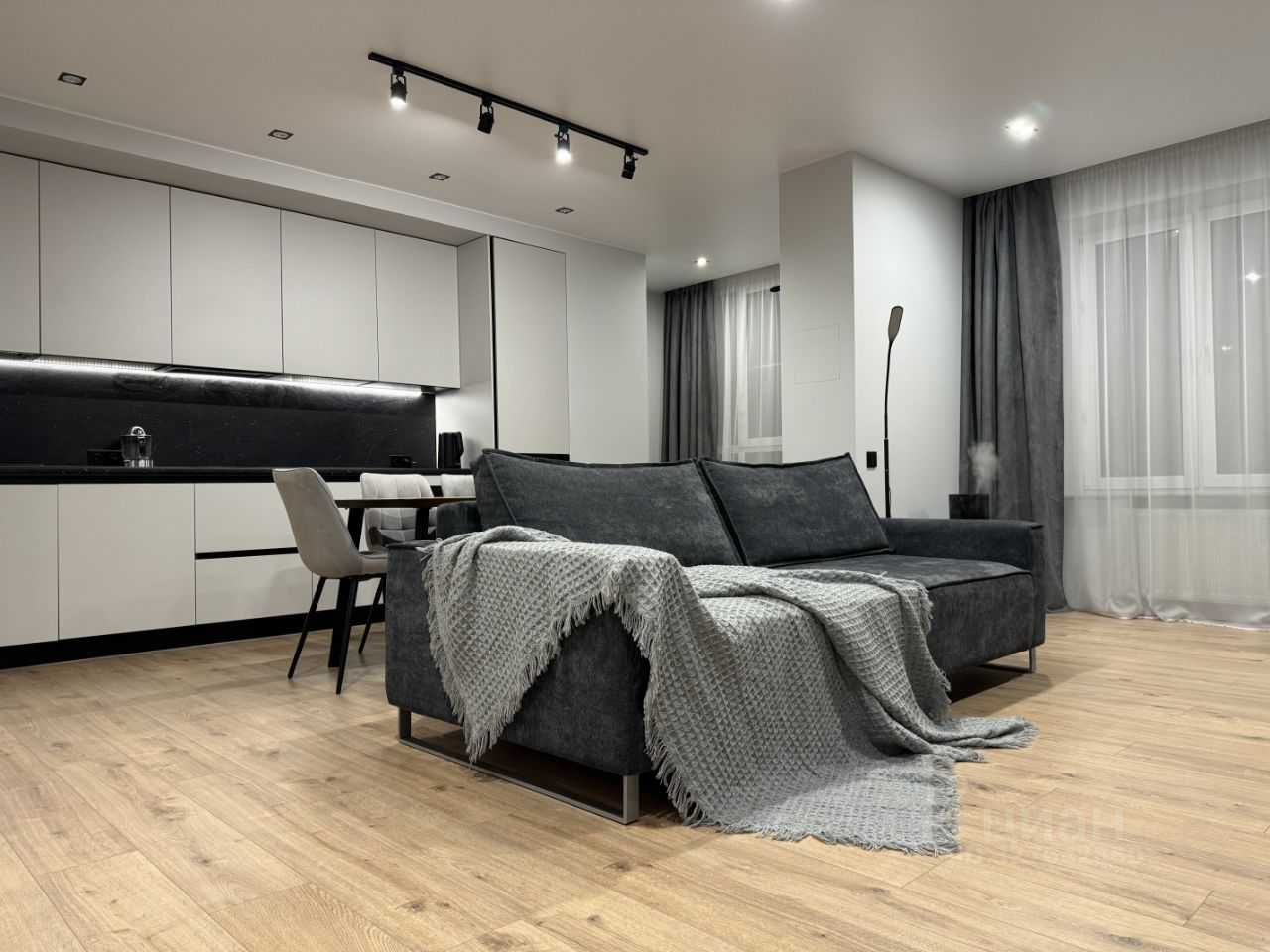 1-комнатная квартира, 48,6 м²