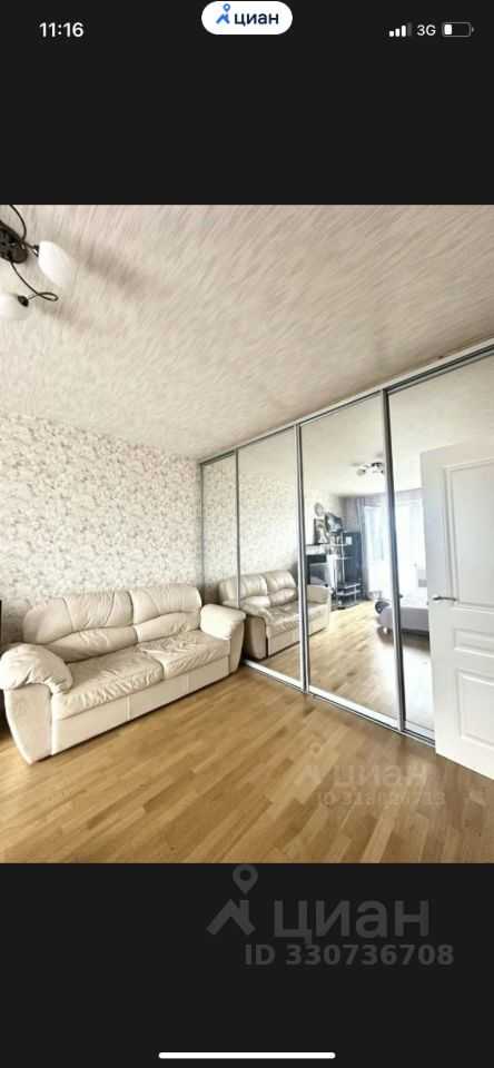 2-комнатная квартира, 52 м² — фотография 3