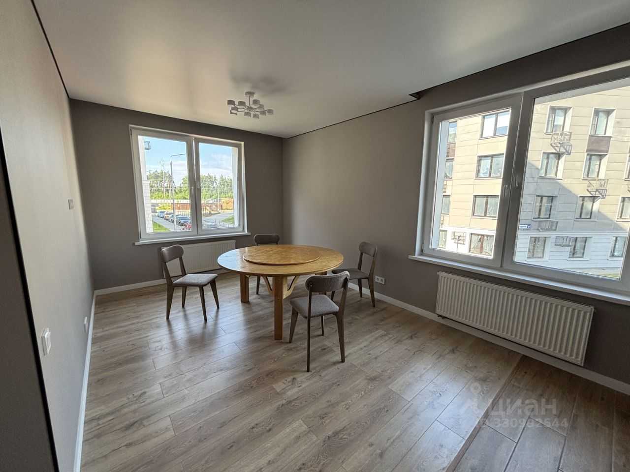 3-комнатная квартира, 57 м²