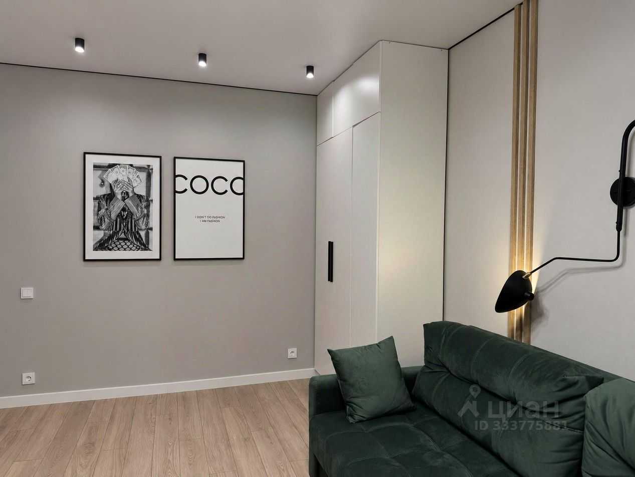 1-комнатная квартира, 33 м² — фотография 2