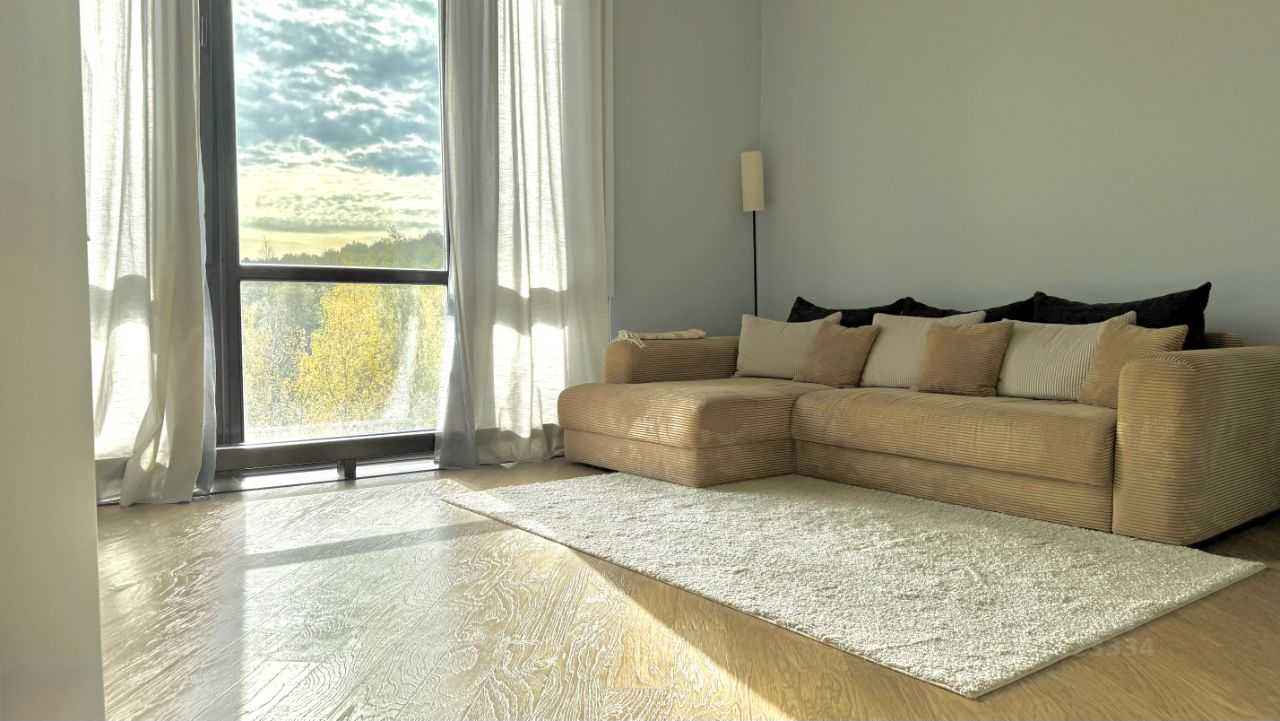 1-комнатная квартира, 55 м²