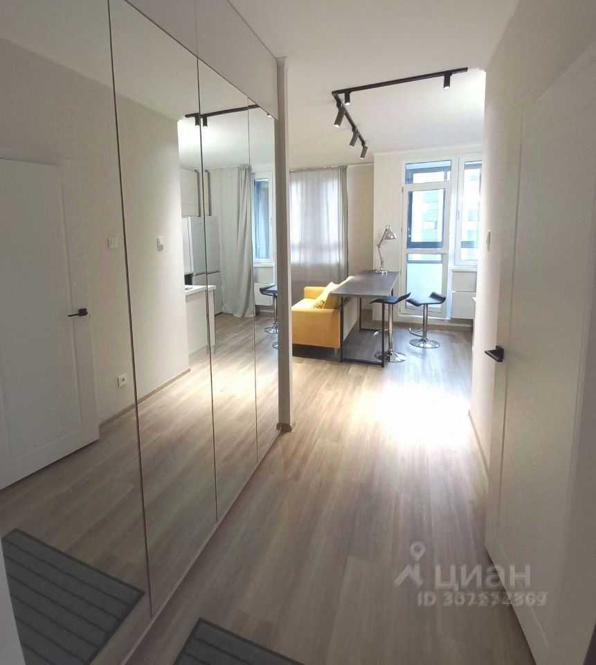 1-комнатная квартира, 34,1 м² — фотография 3