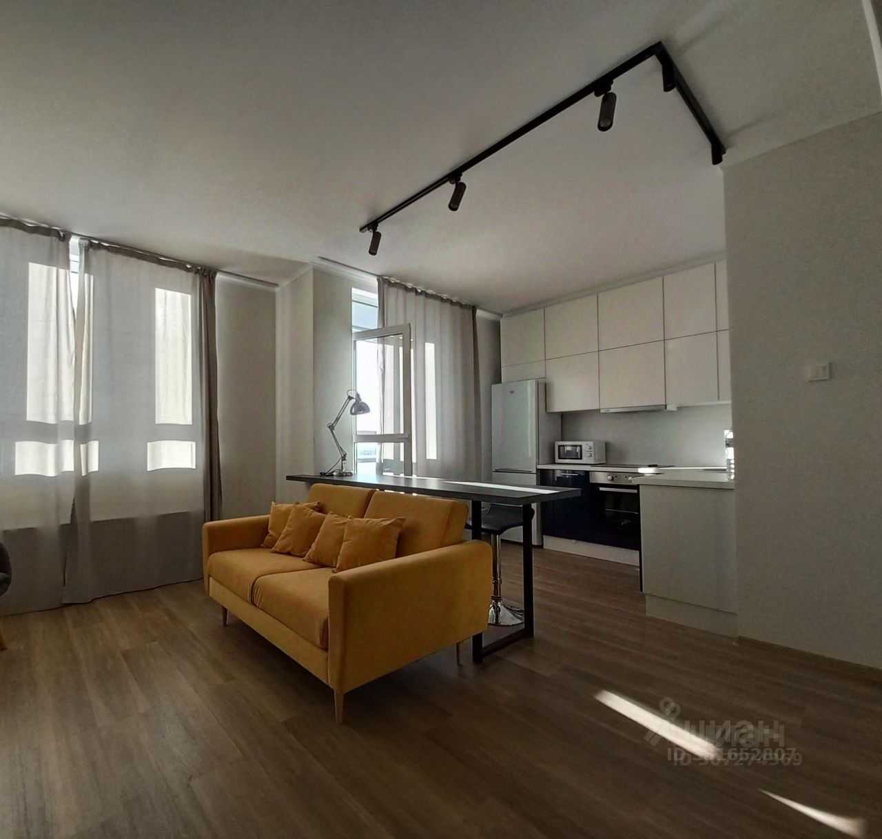 1-комнатная квартира, 34,1 м² — фотография 2