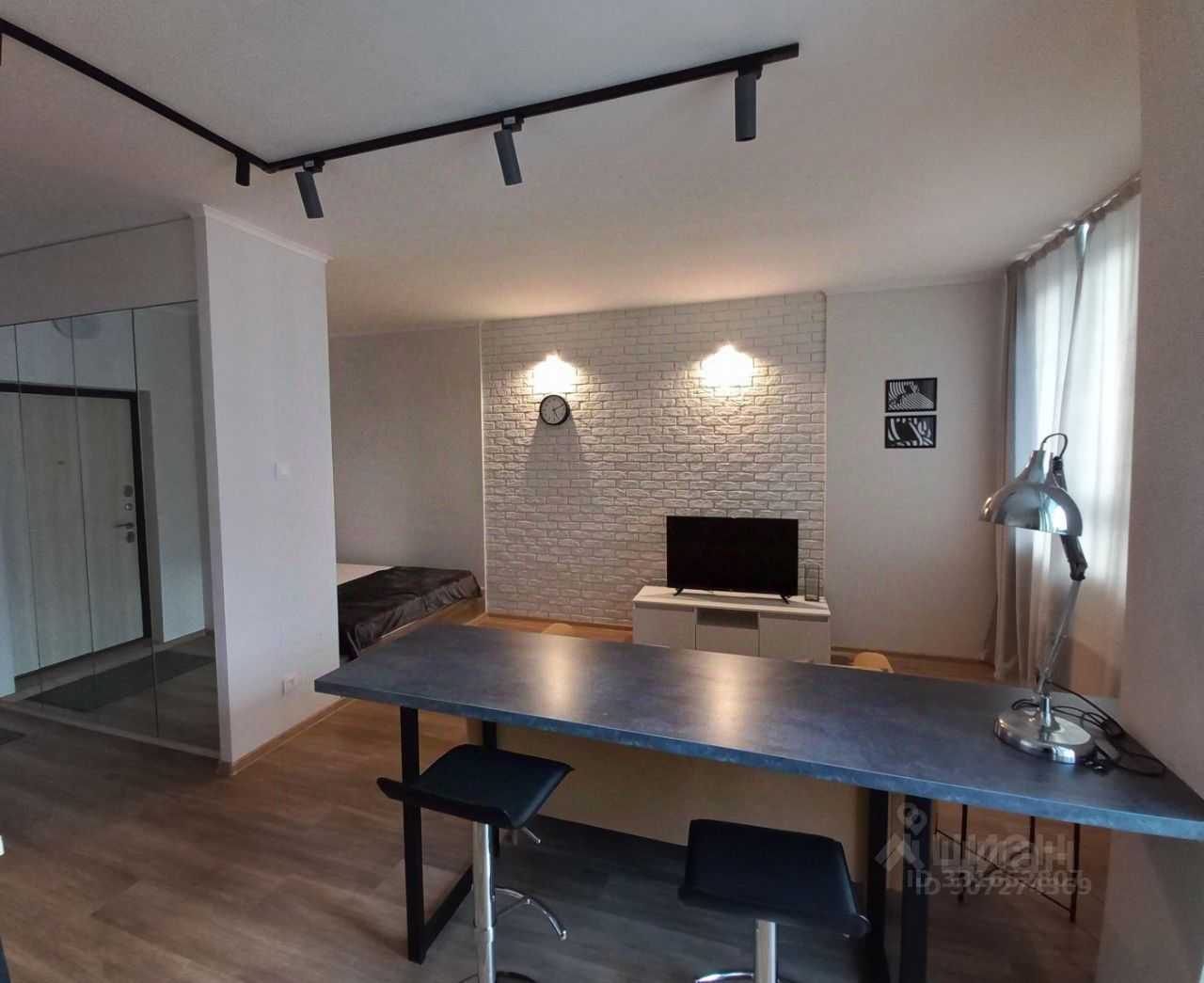 1-комнатная квартира, 34,1 м²