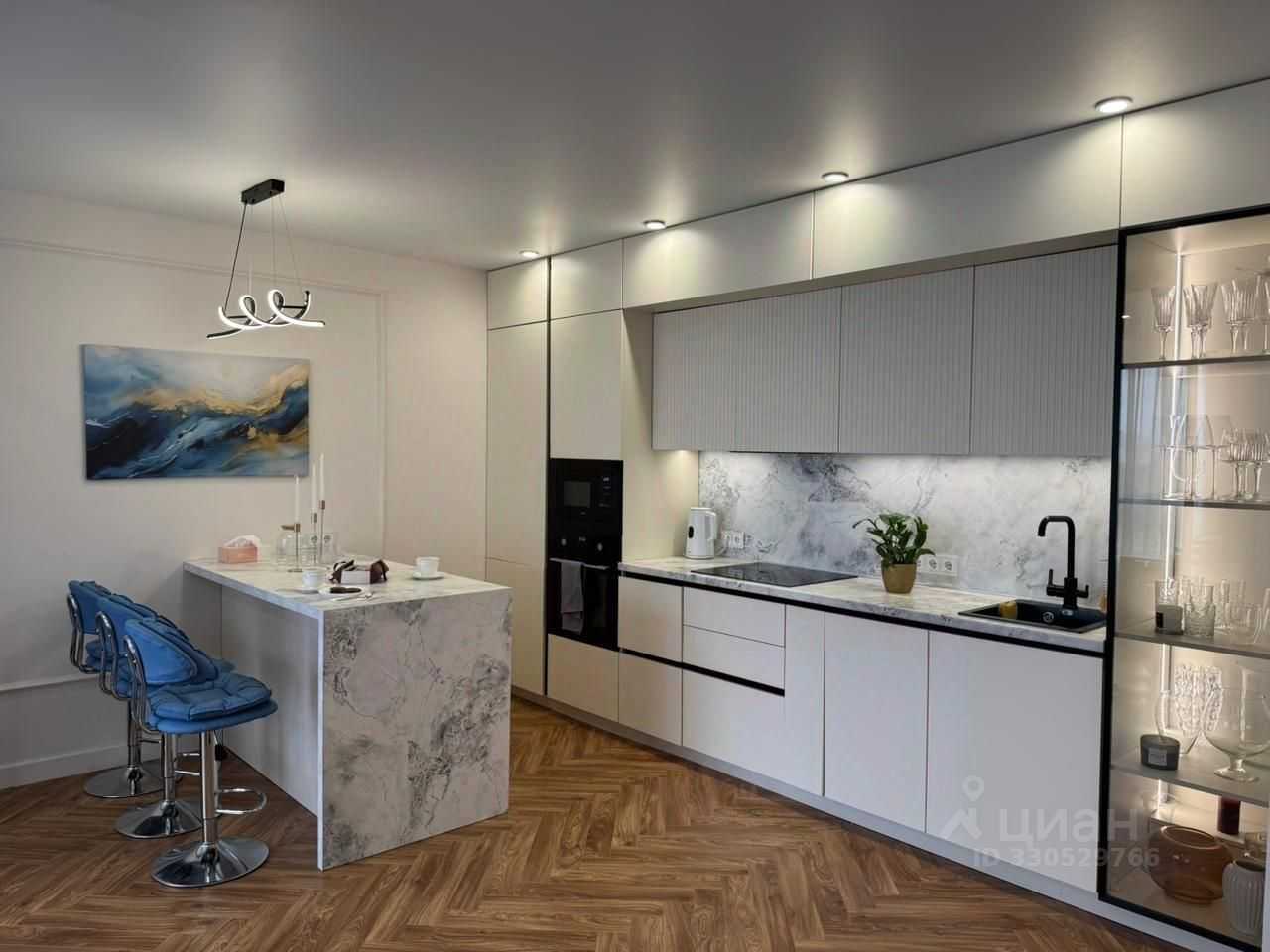 3-комнатная квартира, 55,5 м²