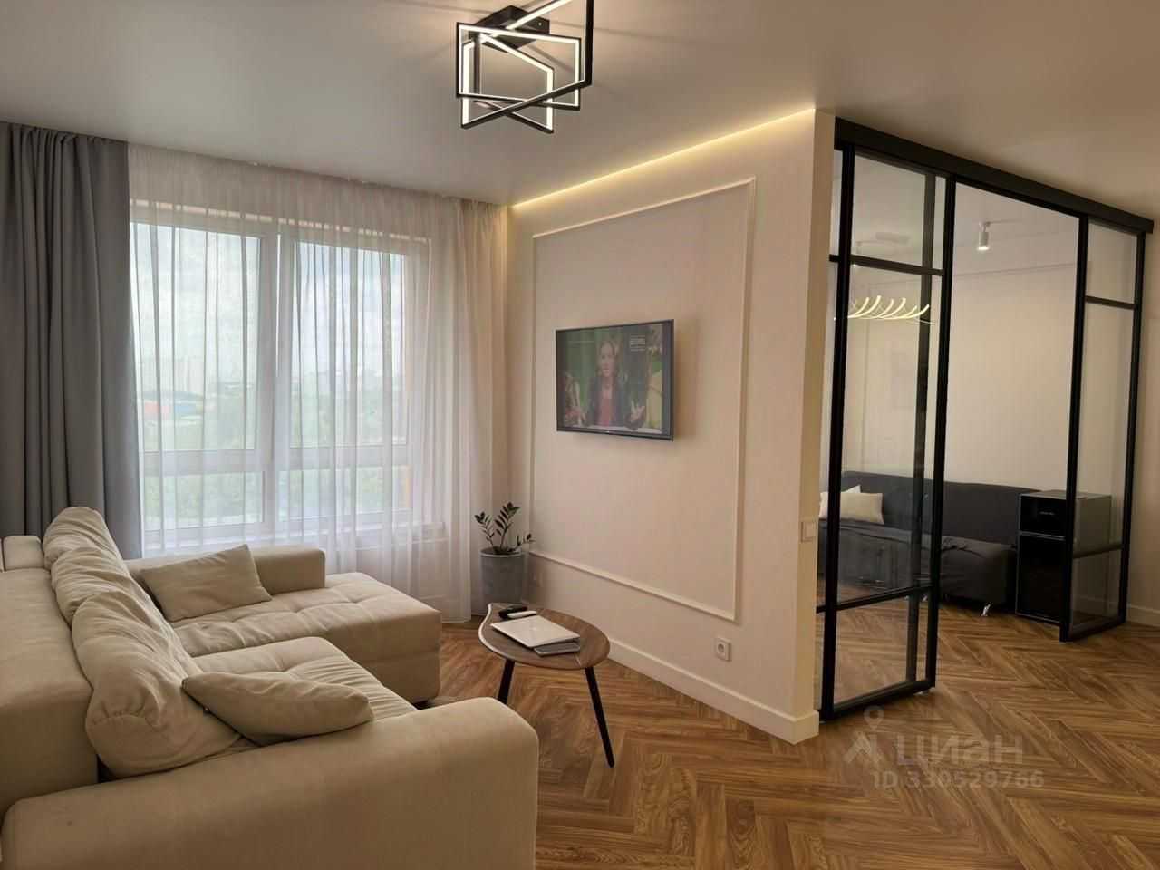 3-комнатная квартира, 55,5 м² — фотография 2