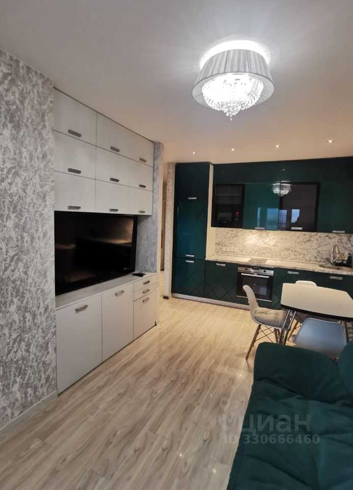 1-комнатная квартира, 52 м²