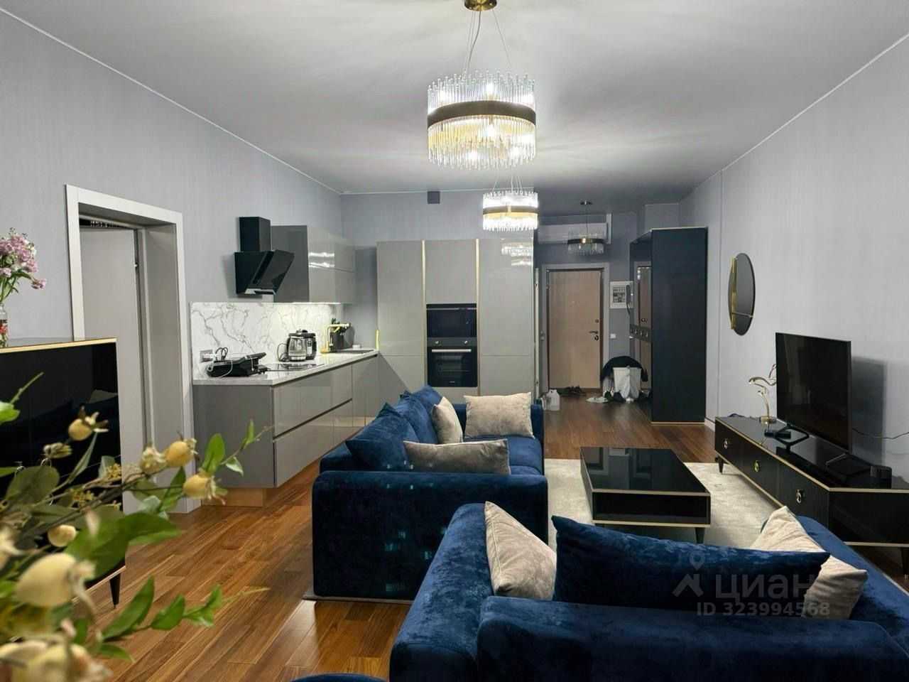 2-комнатная квартира, 66 м²