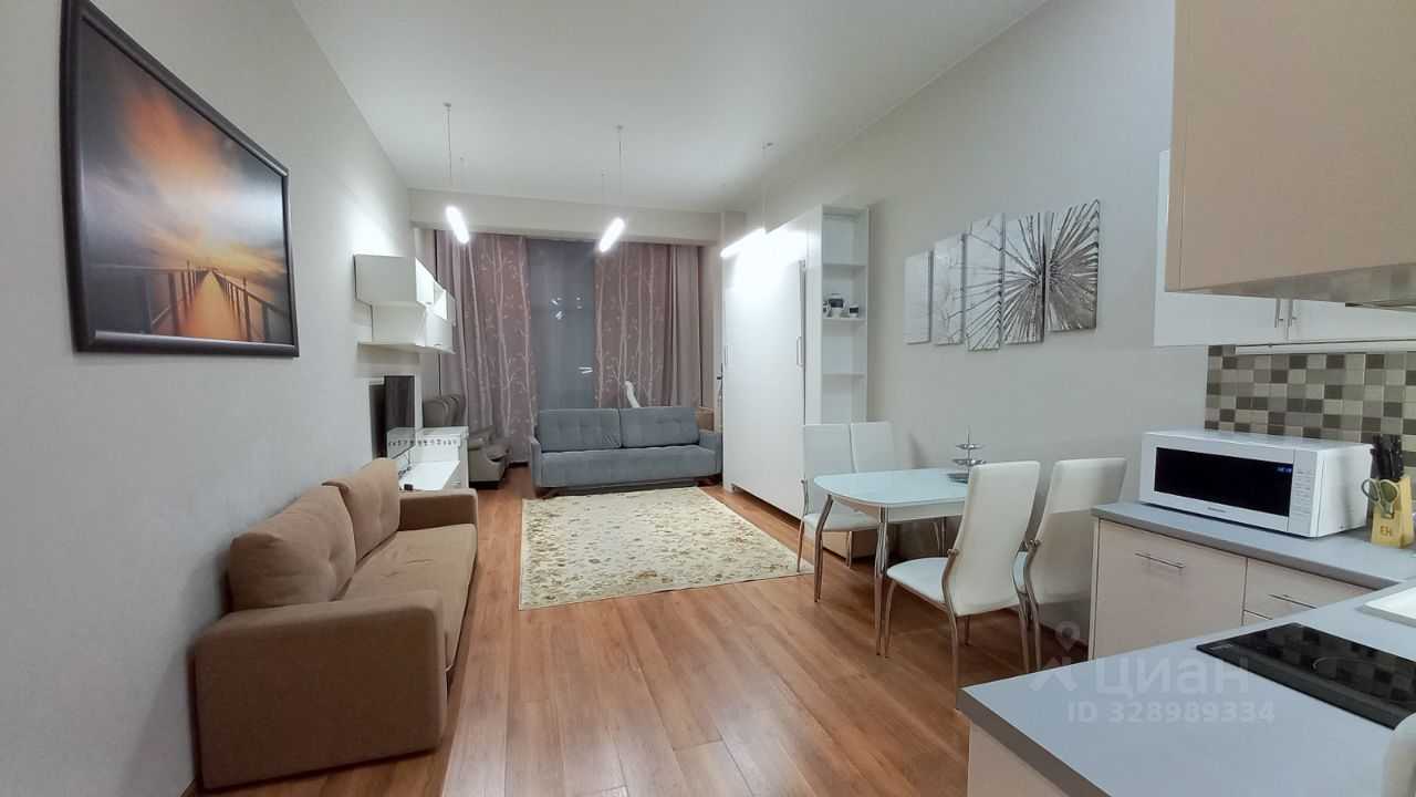 1-комнатная квартира, 41 м²