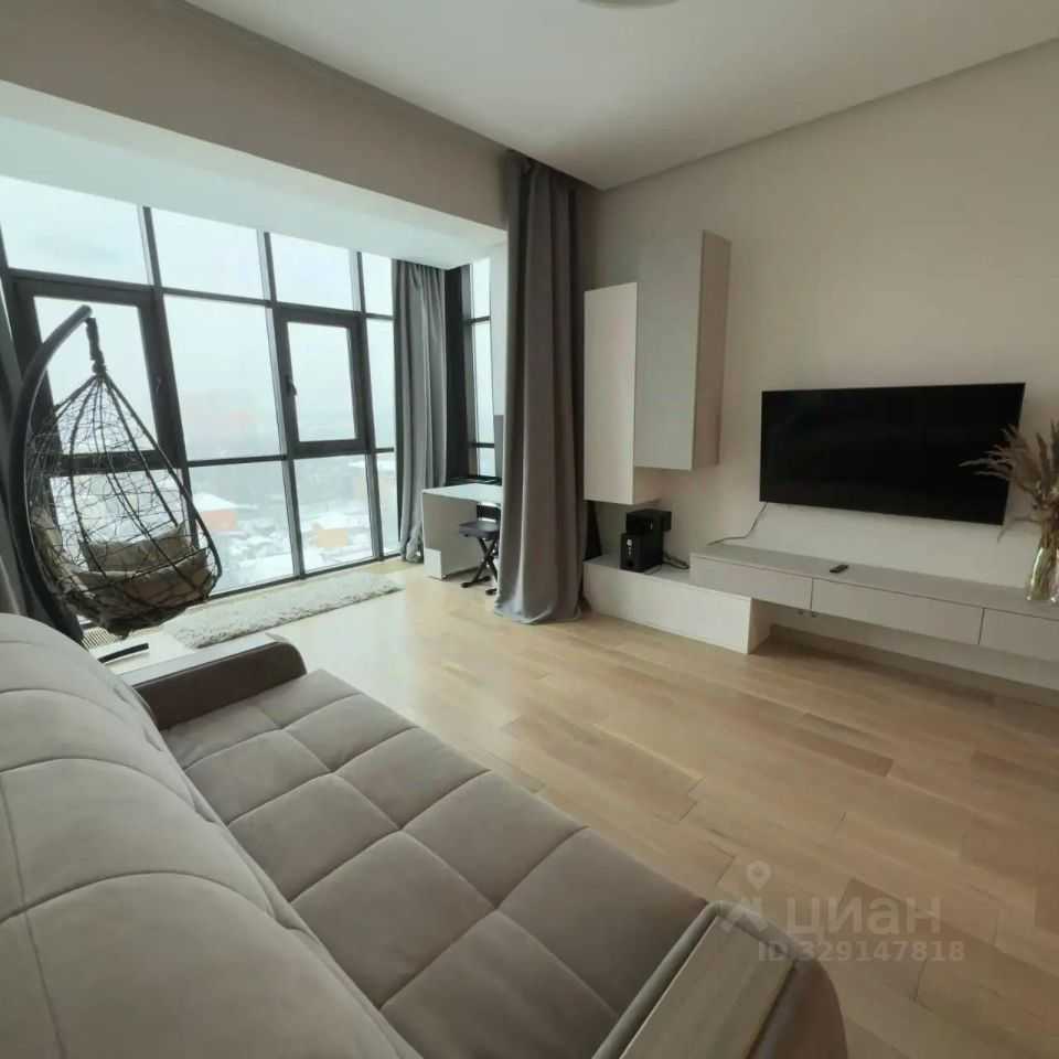 1-комнатная квартира, 43 м² — фотография 2