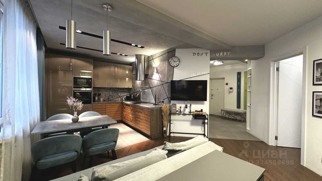 3-комнатная квартира, 76,6 м² — фотография 3