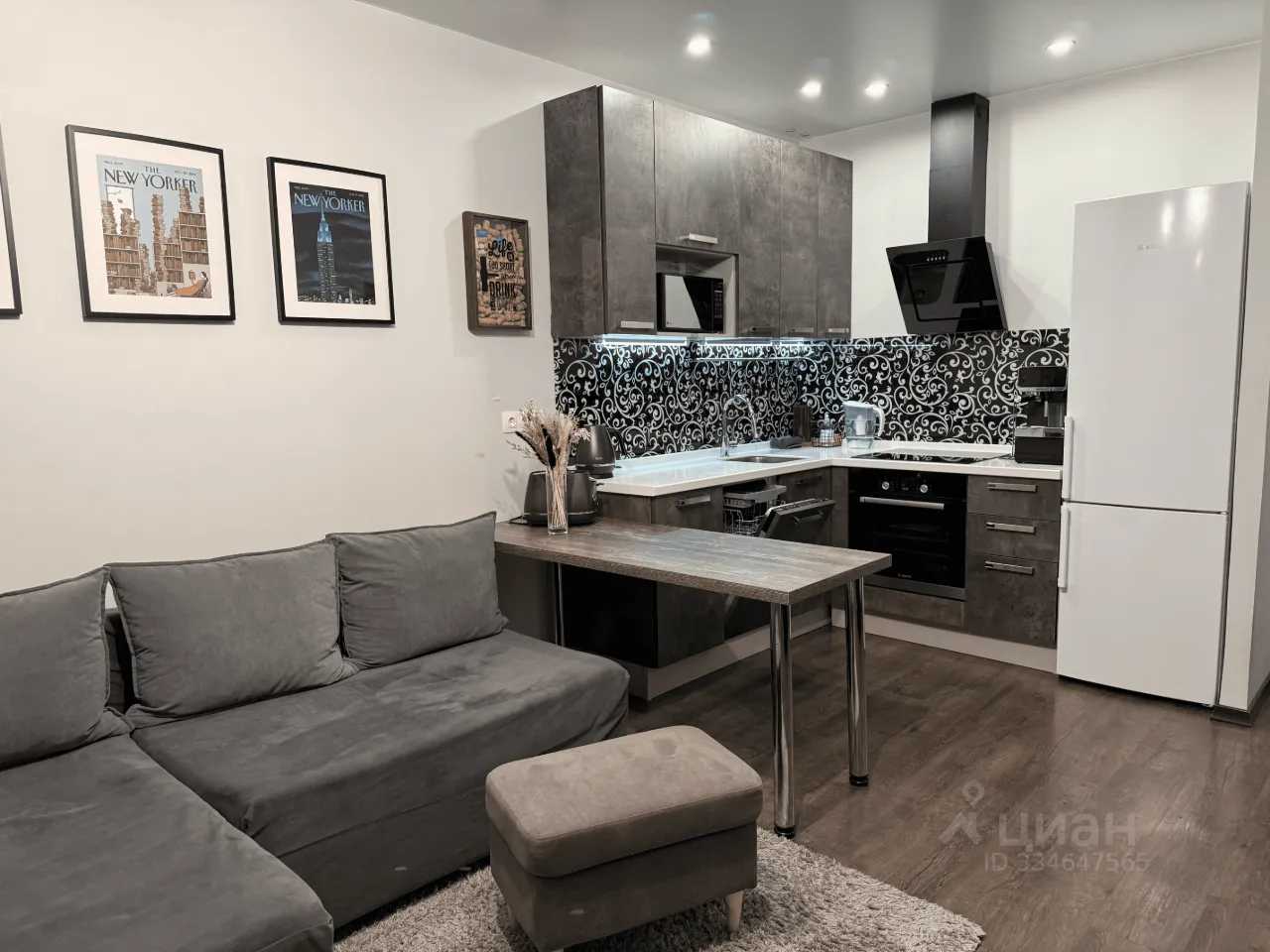 2-комнатная квартира, 55 м²