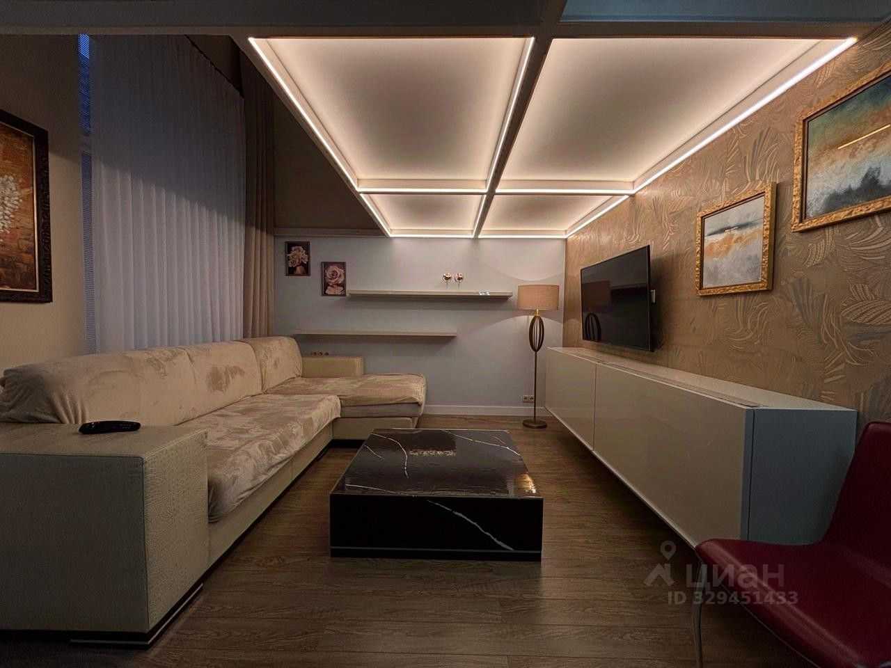 1-комнатная квартира, 56 м² — фотография 3