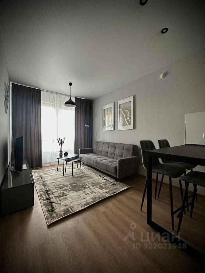 1-комнатная квартира, 34,1 м² — фотография 2