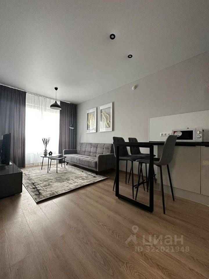 1-комнатная квартира, 34,1 м² — фотография 3