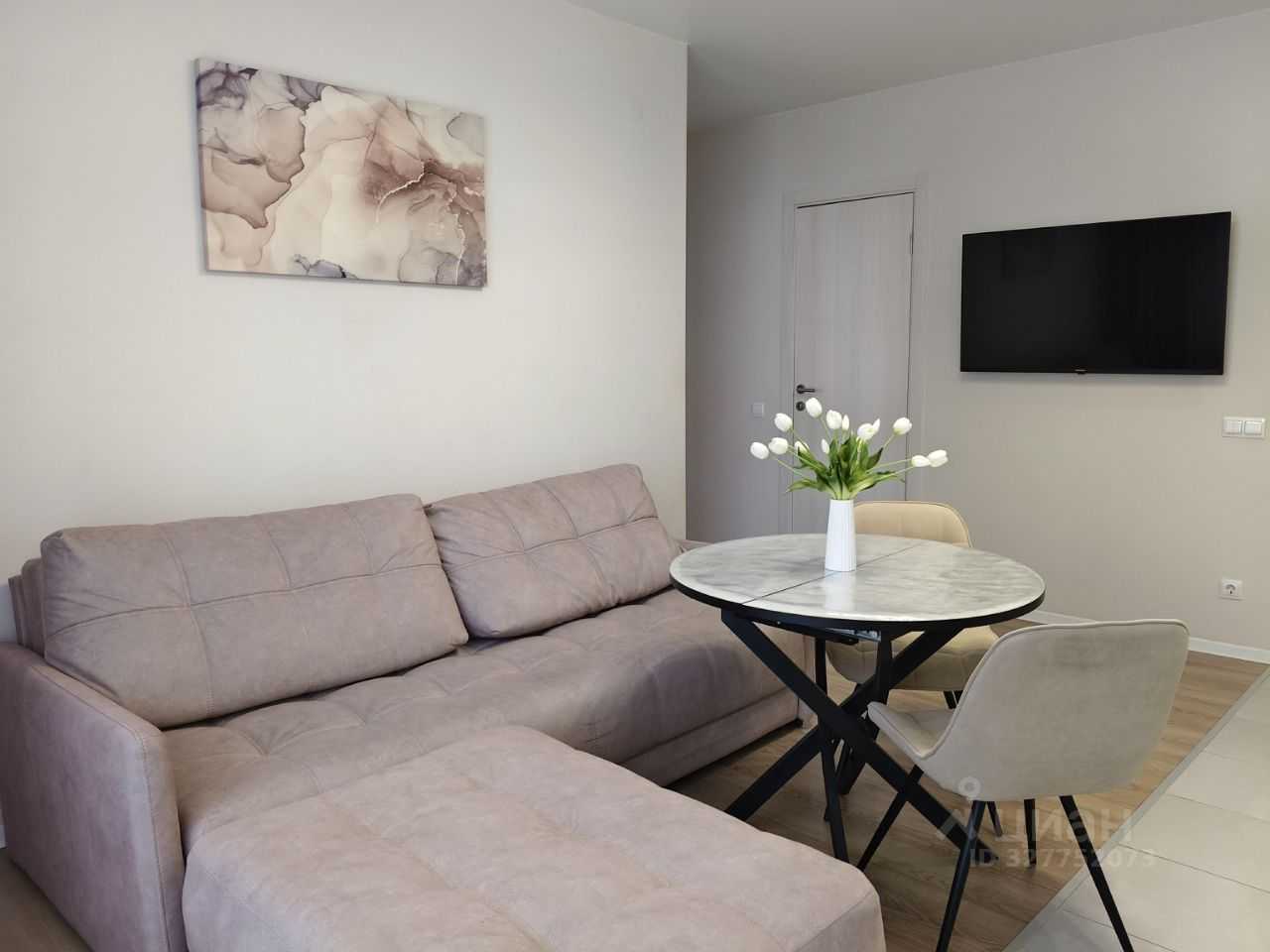 2-комнатная квартира, 53 м²