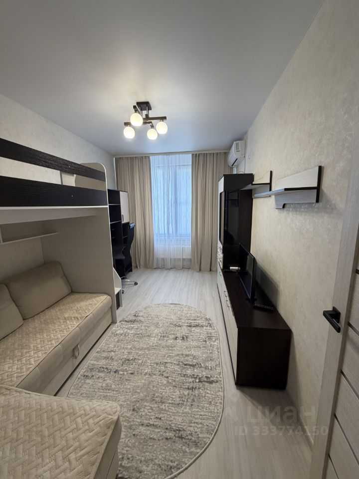 1-комнатная квартира, 33,3 м²