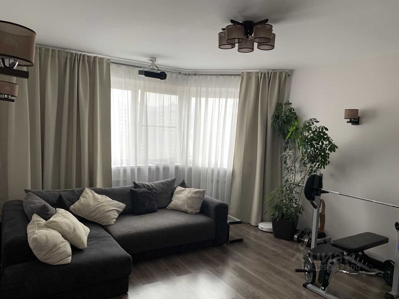 2-комнатная квартира, 67 м² — фотография 2