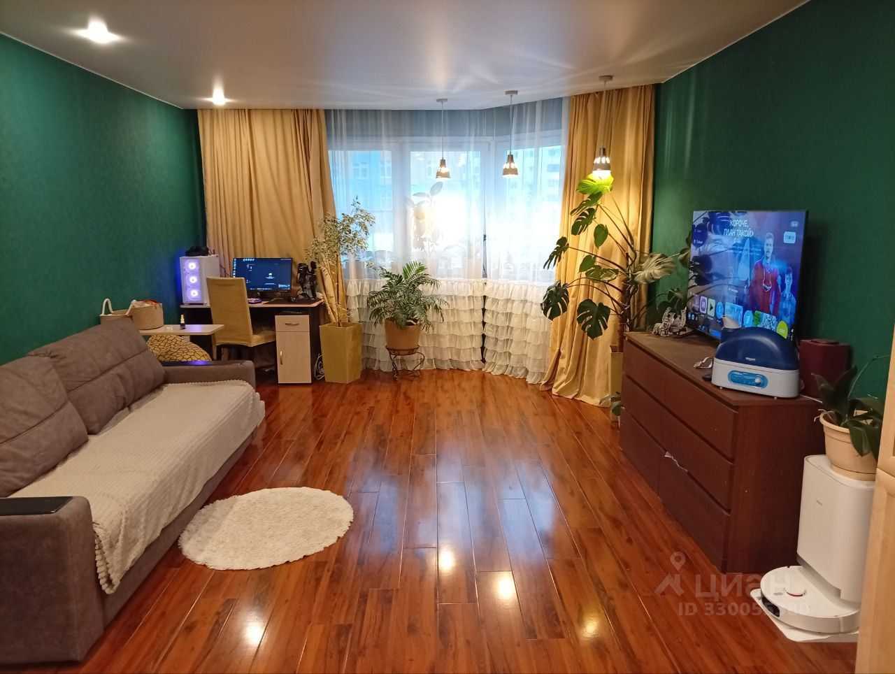 2-комнатная квартира, 66,1 м²
