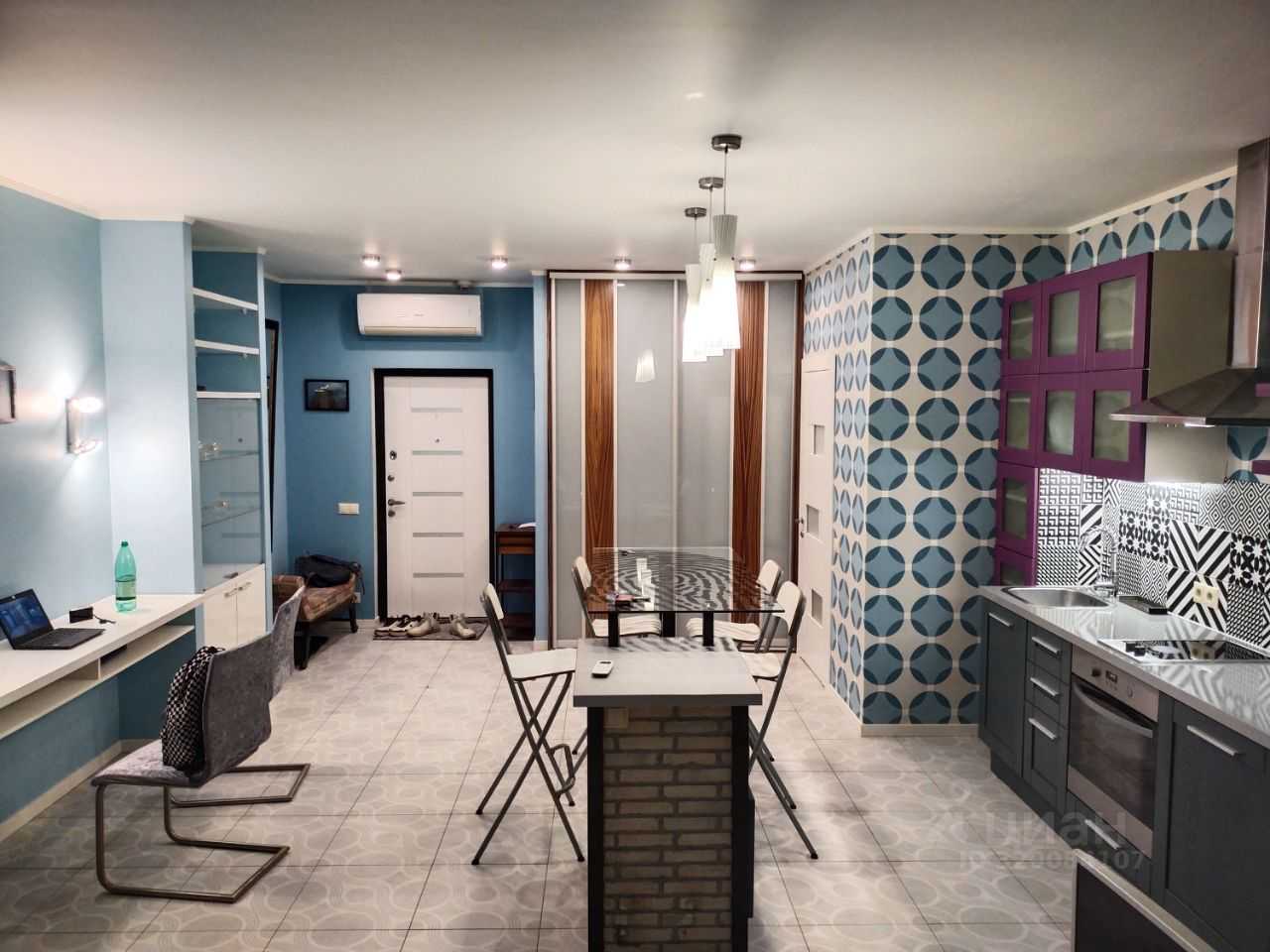 1-комнатная квартира, 48 м² — фотография 2