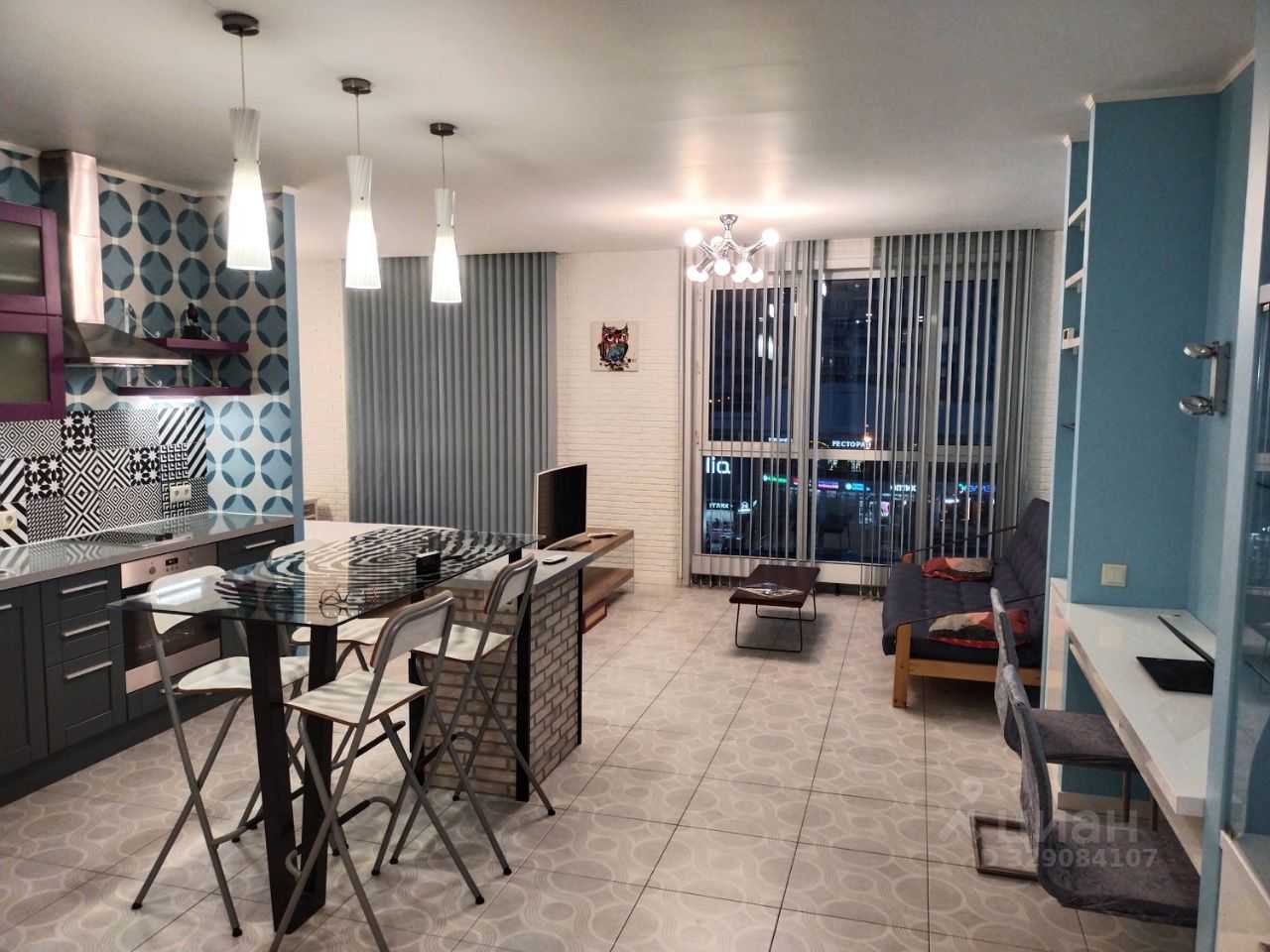 1-комнатная квартира, 48 м²
