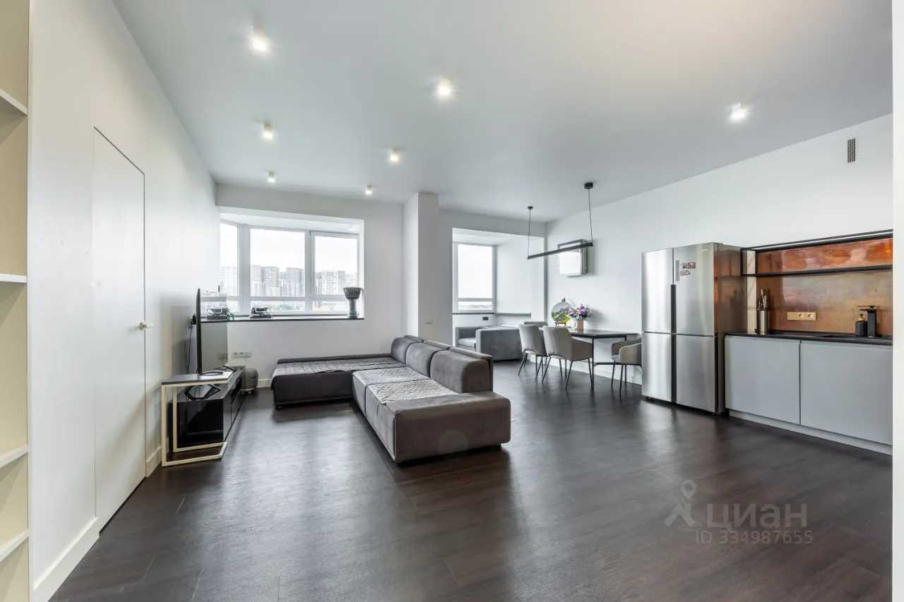 2-комнатная квартира, 77 м²