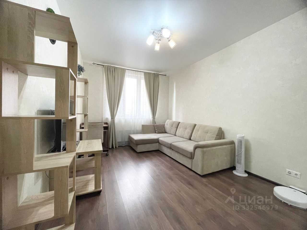 1-комнатная квартира, 36 м²