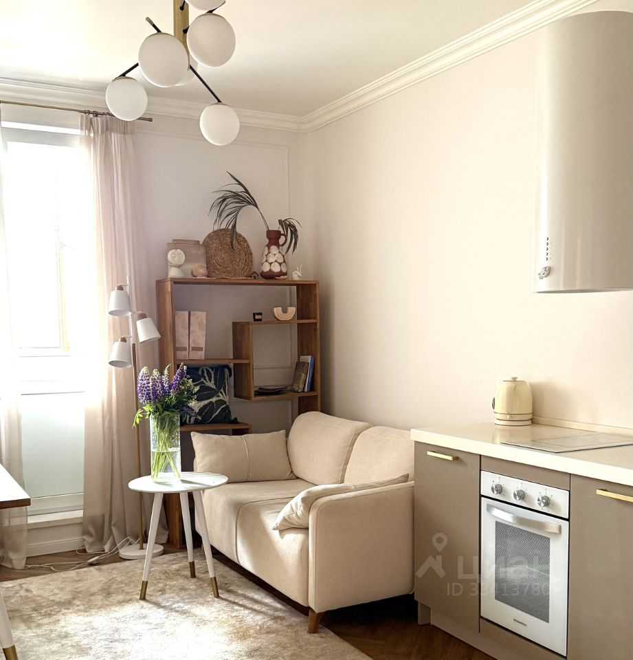 2-комнатная квартира, 36 м²