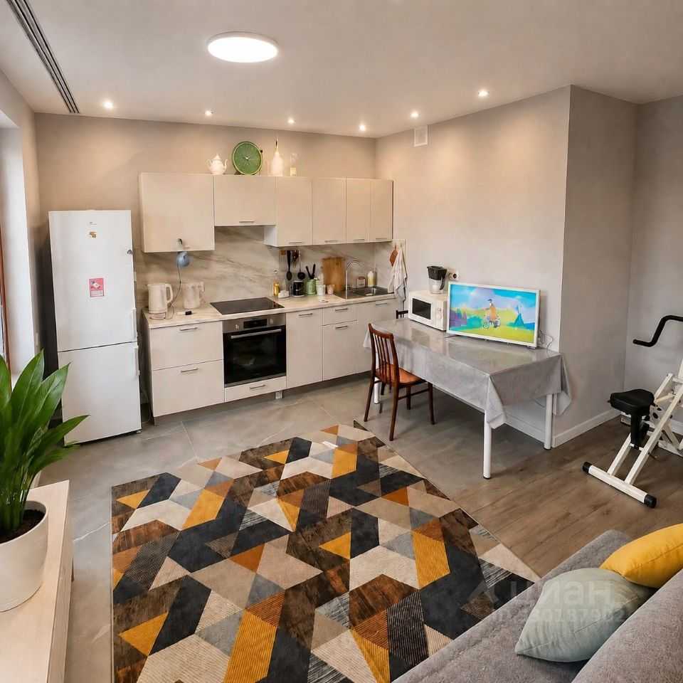 2-комнатная квартира, 55,4 м²