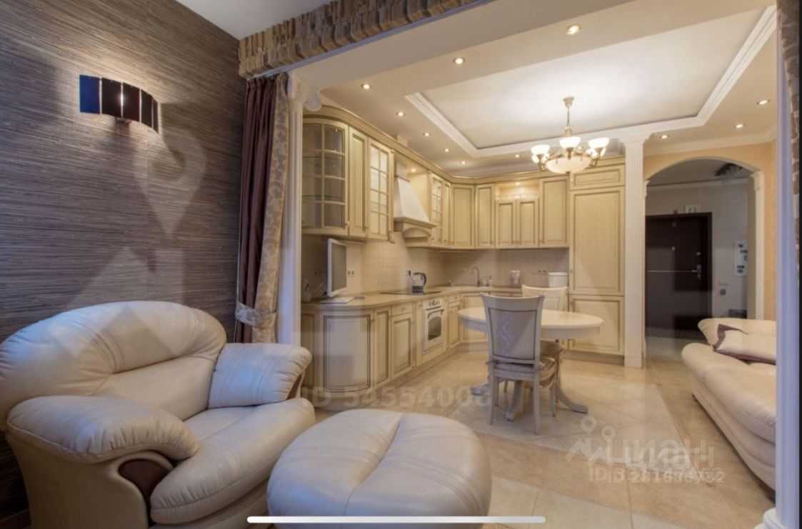 1-комнатная квартира, 60 м² — фотография 3
