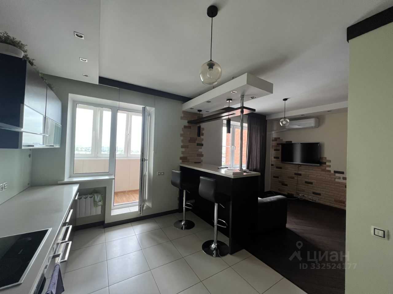 1-комнатная квартира, 44 м²
