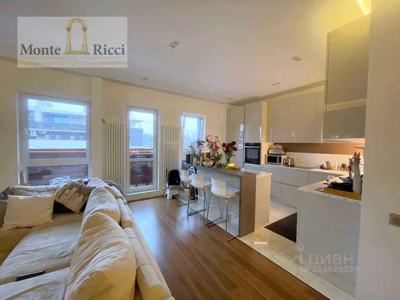 3-комнатная квартира, 90 м² — фотография 2