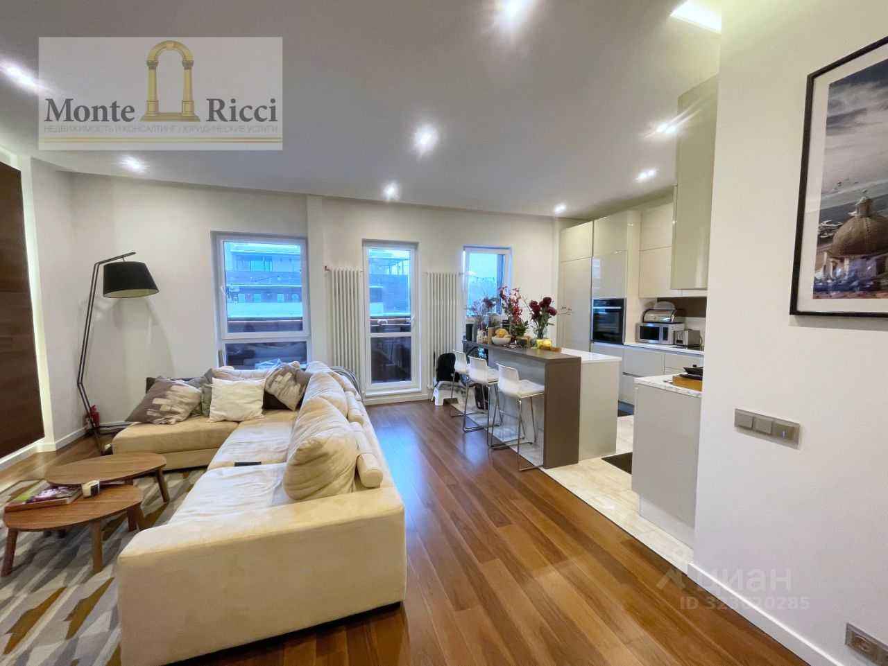 3-комнатная квартира, 90 м² — фотография 3