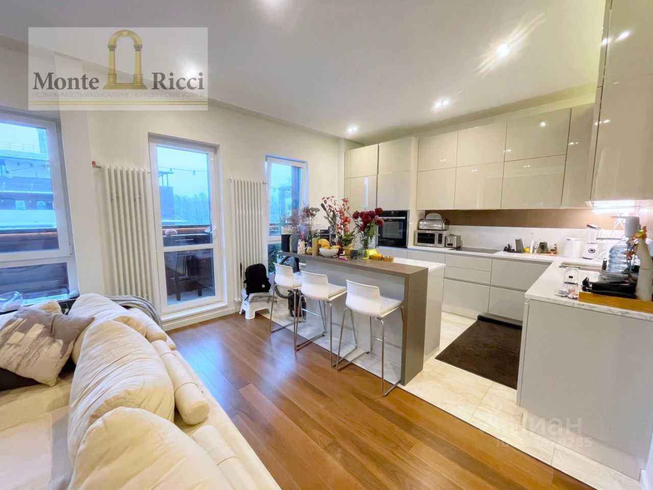 3-комнатная квартира, 90 м²