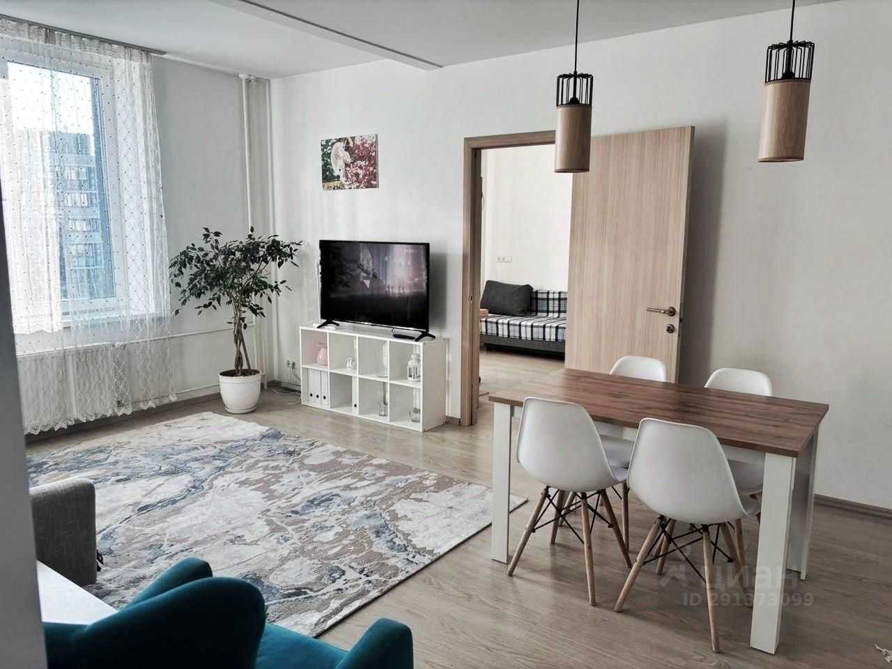 3-комнатная квартира, 62,1 м²