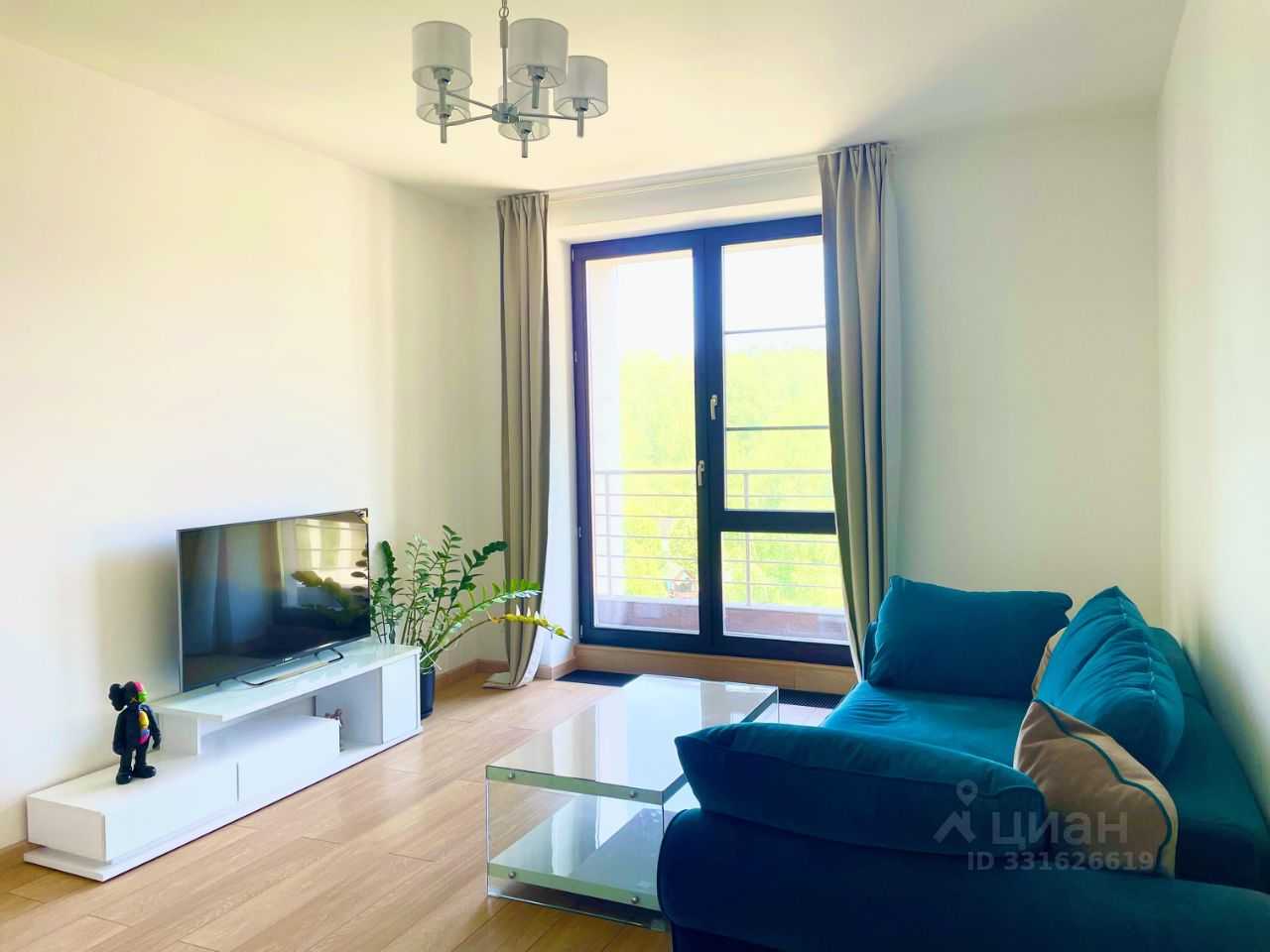 2-комнатная квартира, 53 м²
