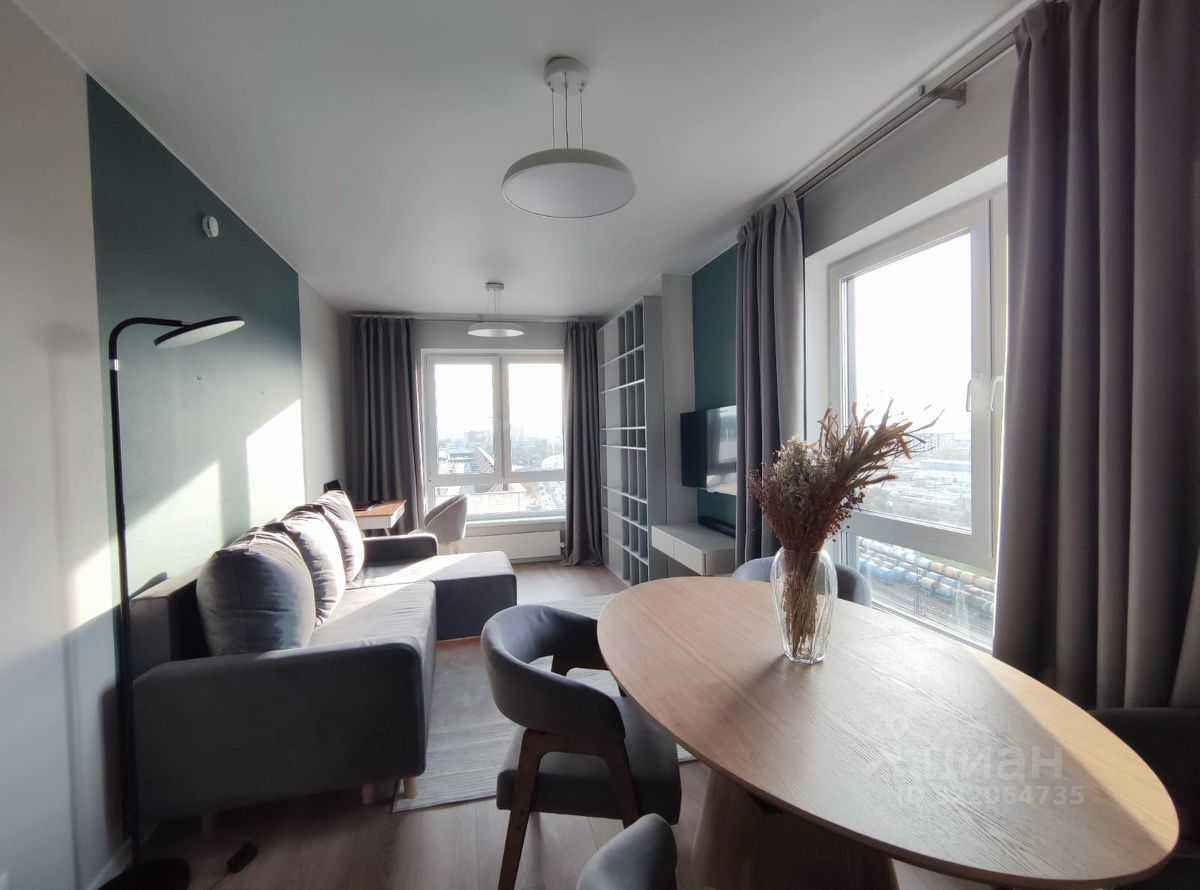 2-комнатная квартира, 56,2 м² — фотография 2